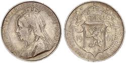 4 1/2 Piastre British Cyprus (1878 - 1960) / Cipro Argento Vittoria (1819 - 1901)
