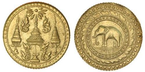 4 Baht Tailandia Oro 