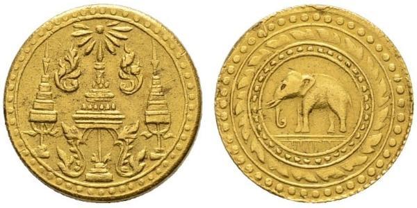 4 Baht Thailandia Oro 