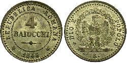 4 Baiocco Vatican (1926-) Silver 