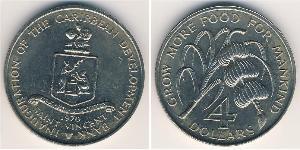 4 Dollar  銅/镍 