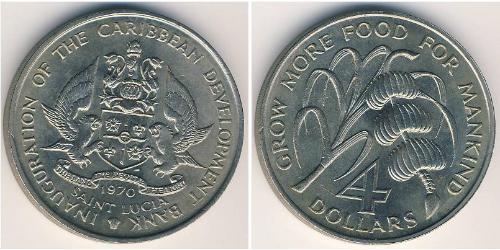 4 Dollar  銅/镍 
