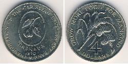 4 Dollaro  Rame/Nichel 