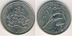 4 Dollaro  Rame/Nichel 