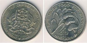 4 Dollaro  Rame/Nichel 