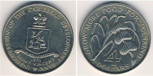 4 Dollaro  Rame/Nichel 