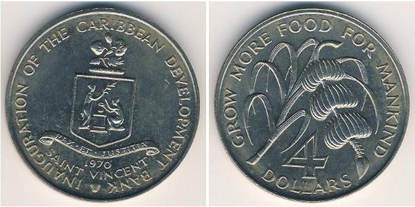 4 Dollaro  Rame/Nichel 
