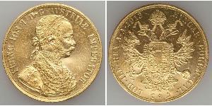 4 Ducat Austria-Hungary (1867-1918) Gold Franz Joseph I (1830 - 1916)