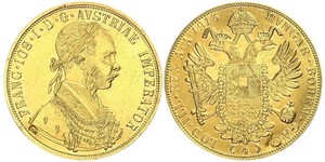 4 Ducat Austria-Hungary (1867-1918) Gold Franz Joseph I (1830 - 1916)