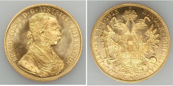 4 Ducat Austria-Hungary (1867-1918) Gold Franz Joseph I (1830 - 1916)