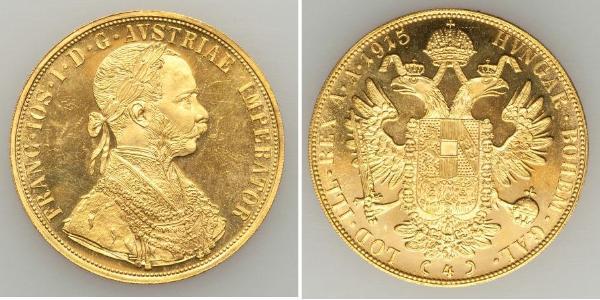 4 Ducat Austria-Hungary (1867-1918) Gold Franz Joseph I (1830 - 1916)