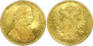 4 Ducat Österreich-Ungarn (1867-1918) Gold Franz Joseph I (1830 - 1916)