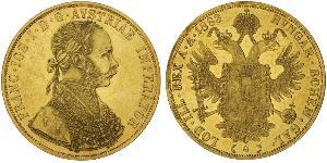 4 Ducat Autriche-Hongrie (1867-1918) Or Franz Joseph I (1830 - 1916)