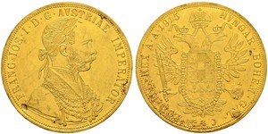 4 Ducat Autriche-Hongrie (1867-1918) Or Franz Joseph I (1830 - 1916)