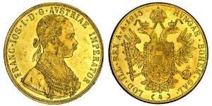 4 Ducat Autriche-Hongrie (1867-1918) Or Franz Joseph I (1830 - 1916)