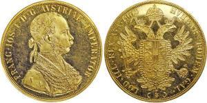 4 Ducat Imperio austrohúngaro (1867-1918) Oro Franz Joseph I (1830 - 1916)