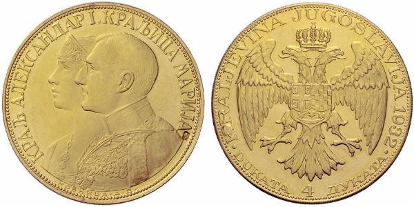4 Ducat 南斯拉夫社会主义联邦共和国 (1943 - 1992) 金 
