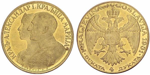 4 Ducat 南斯拉夫社会主义联邦共和国 (1943 - 1992) 金 
