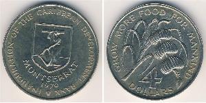 4 Dólar  Níquel/Cobre 