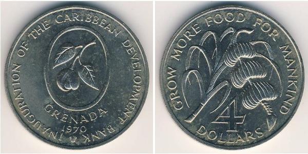 4 Dólar  Níquel/Cobre 