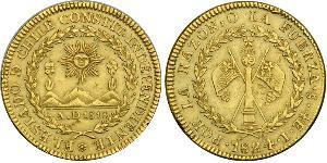 4 Escudo Chile Gold 