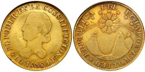 4 Escudo Ecuador Gold 