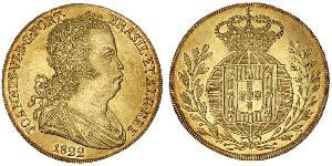 4 Escudo Kingdom of Portugal (1139-1910) Gold Johann VI. von Portugal  (1767-1826)