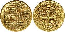 4 Escudo Viceroyalty of New Granada (1717 - 1819) Gold 