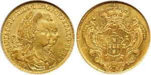 4 Escudo Royaume de Portugal (1139-1910) Or Pierre III de Portugal (1717-1786)