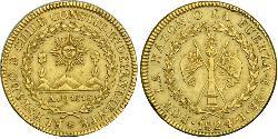 4 Escudo Chile Oro 