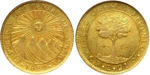 4 Escudo Costa Rica Oro 