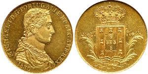 4 Escudo Reino de Portugal (1139-1910) Oro Miguel I de Portugal (1802-1866)