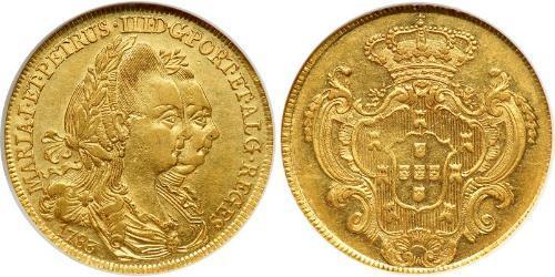 4 Escudo Reino de Portugal (1139-1910) Oro Pedro III de Portugal (1717-1786)