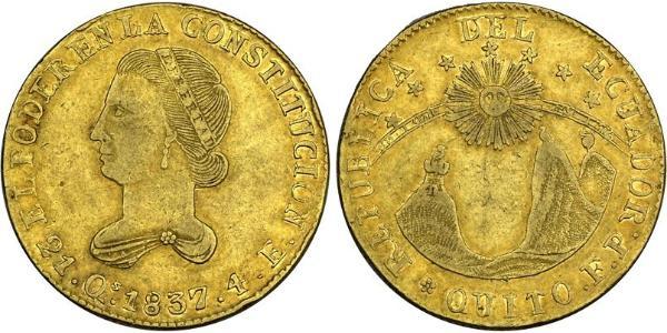 4 Escudo Ecuador 金 