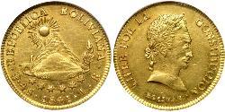 4 Escudo 玻利維亞 金 