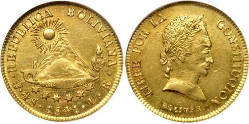 4 Escudo 玻利維亞 金 