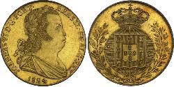 4 Escudo 葡萄牙王國 (1139 - 1910) 金 若昂六世 (1767 - 1826)