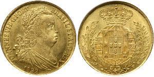 4 Escudo 葡萄牙王國 (1139 - 1910) 金 若昂六世 (1767 - 1826)