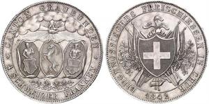 4 Franc Suisse Argent 