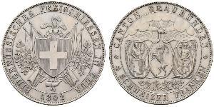 4 Franc Suisse Argent 