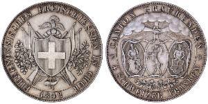 4 Franc Suisse Argent 