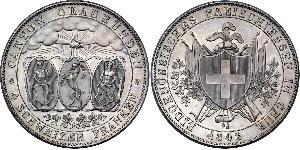 4 Franc Svizzera Argento 