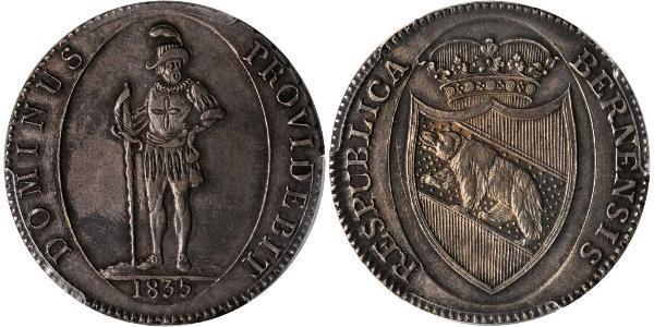 4 Franc Svizzera Argento 