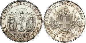 4 Franc Suiza Plata 