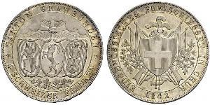 4 Franc Schweiz Silber 