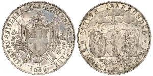 4 Franc Schweiz Silber 