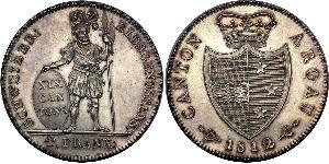 4 Franc Schweiz Silber 