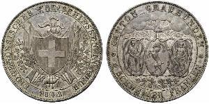 4 Franc Switzerland Silver 