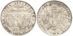 4 Franc Switzerland Silver 