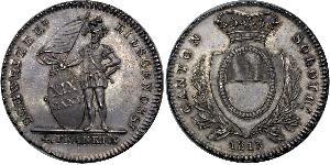 4 Franc Switzerland Silver 